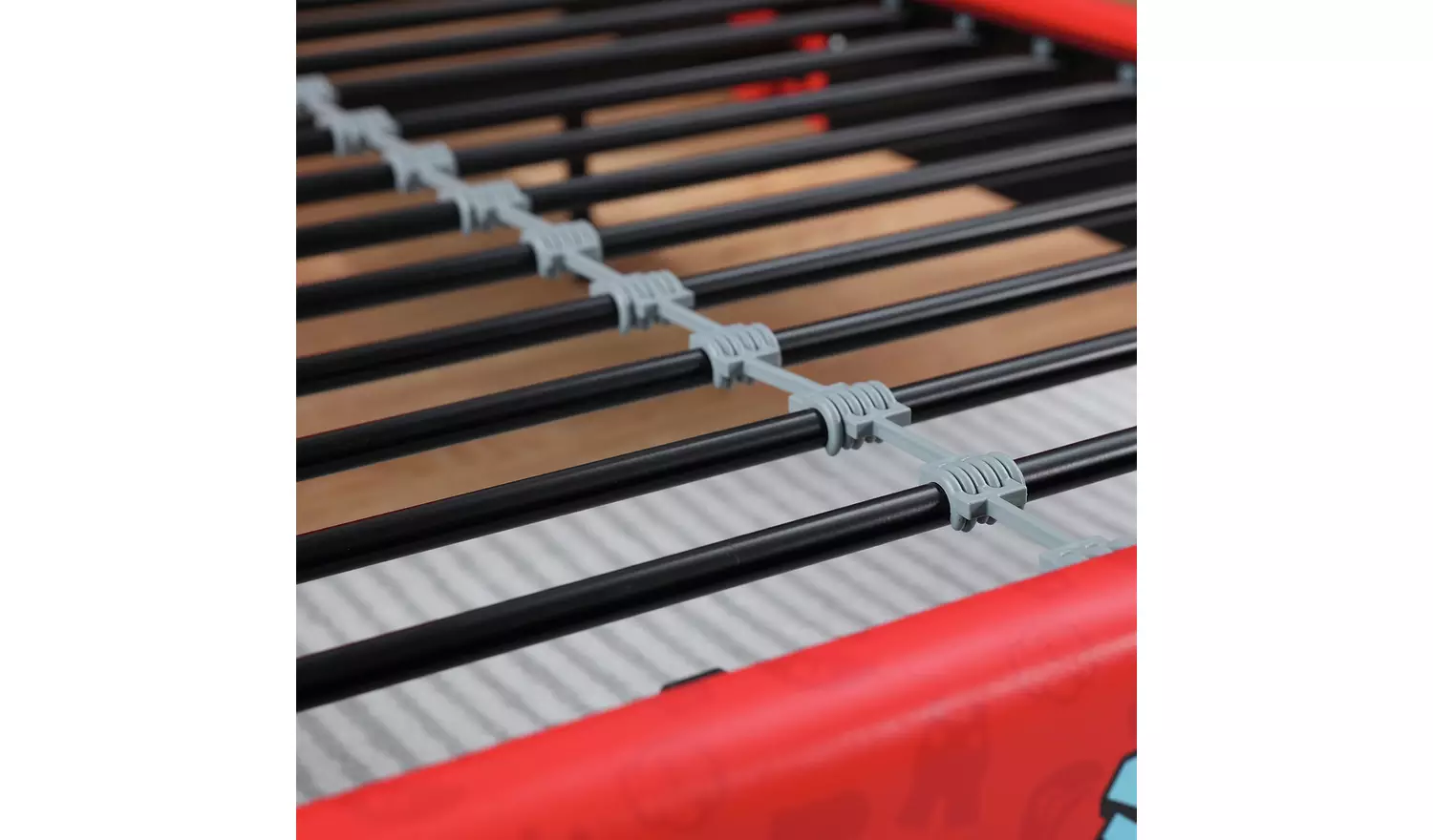 X Rocker Nintendo Mario Single Bed Frame - Red