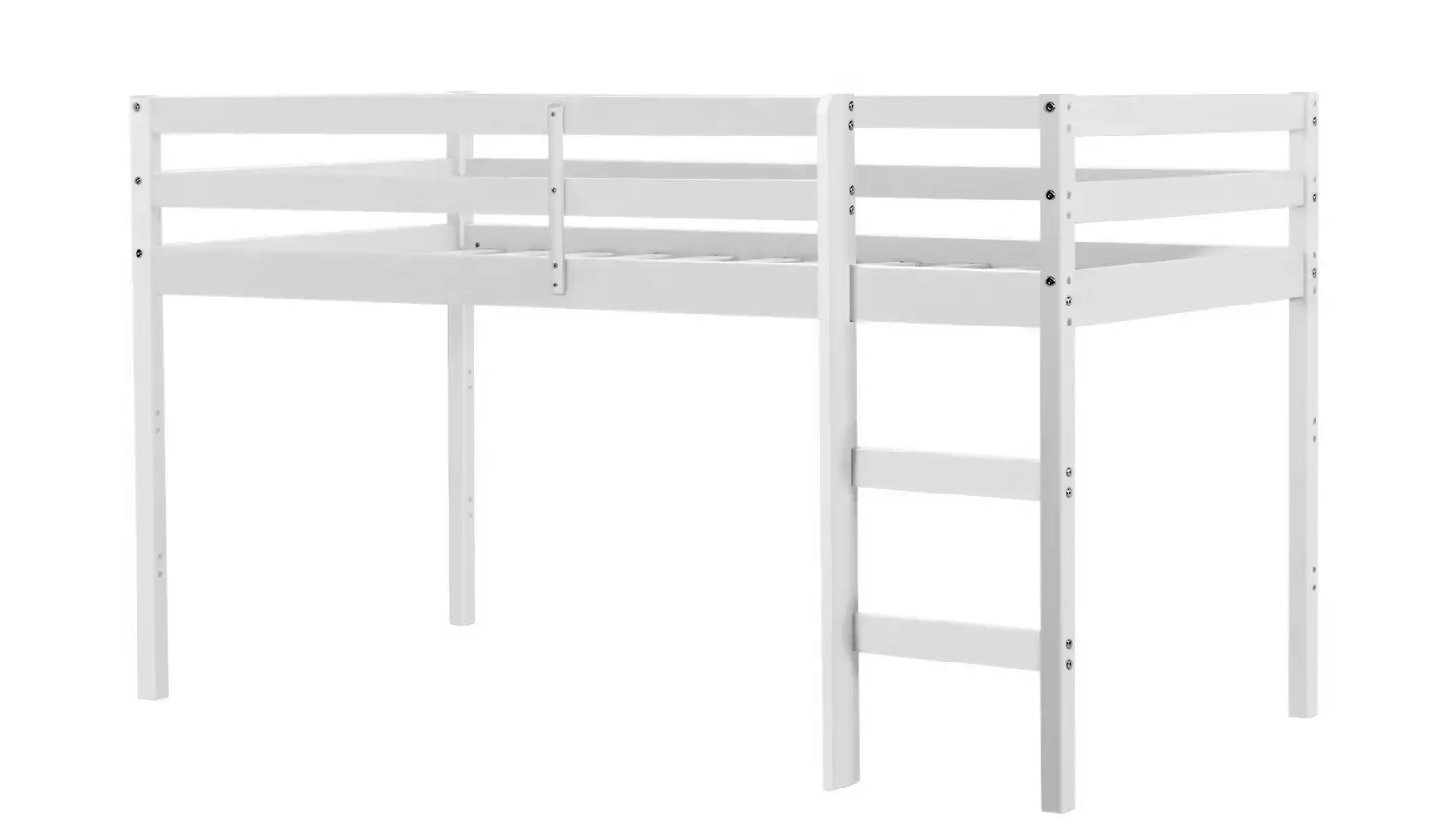 Argos Home Kaycie Mid Sleeper Shorty Bed Frame - White