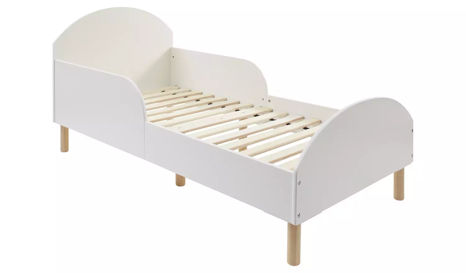 Liberty House Toddler Bed - White