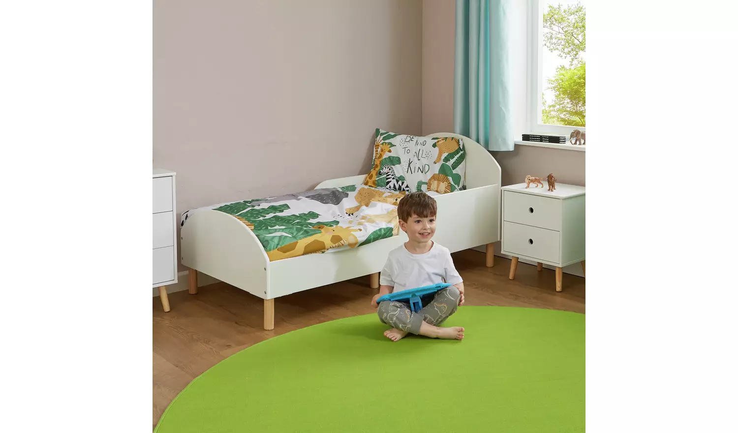 Liberty House Toddler Bed - White