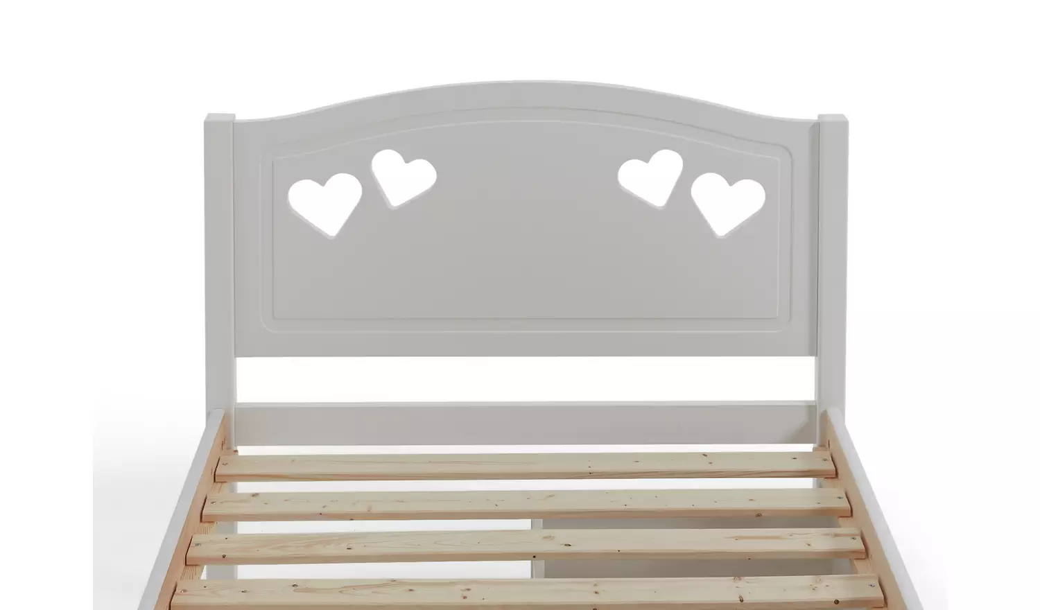 Argos Home Mia Single Bed Frame with 2 Drawers - White