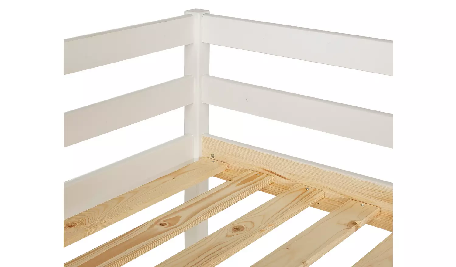 Argos Home Kaycie Mid Sleeper Single Bed Frame - White