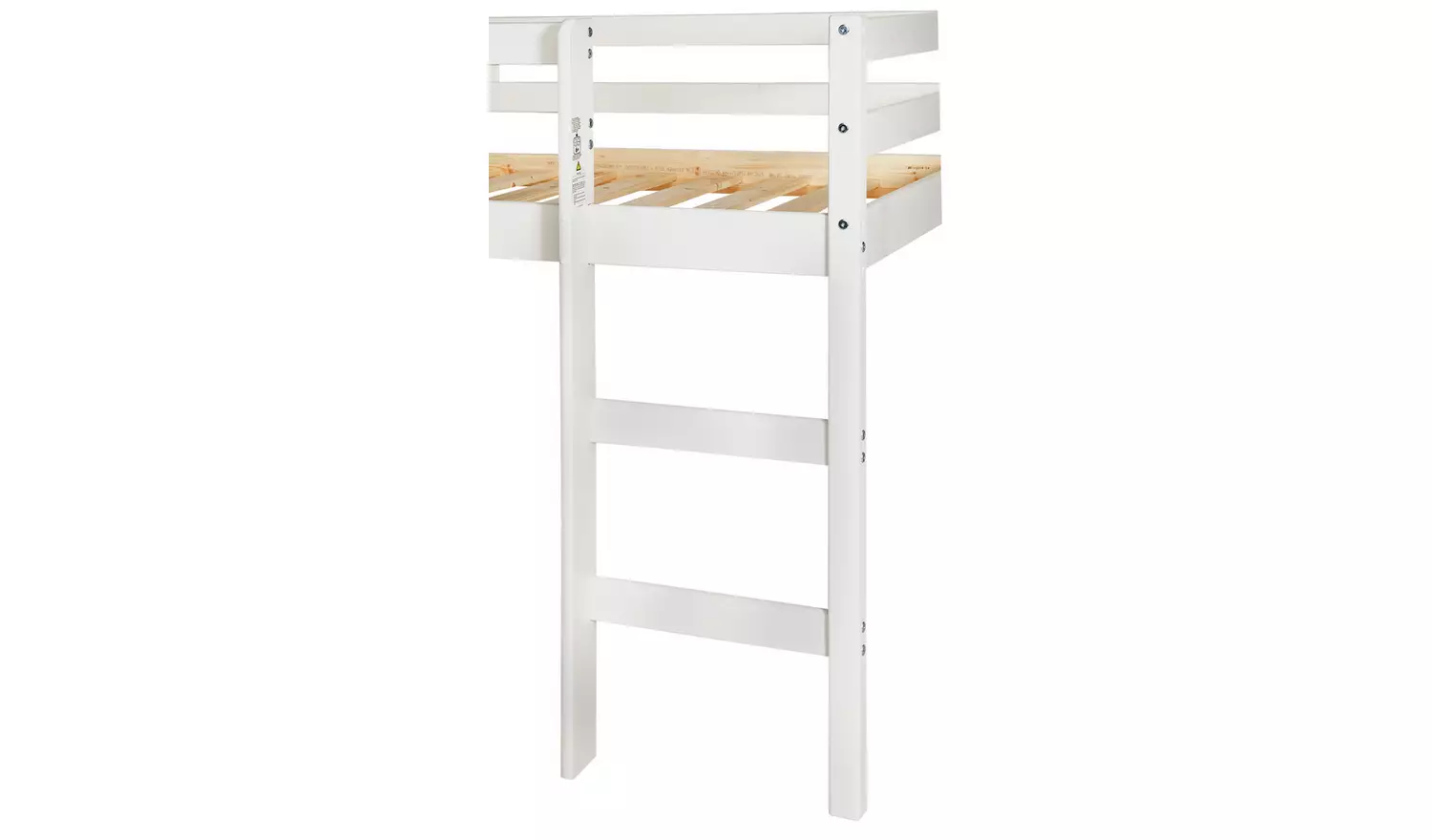 Argos Home Kaycie Mid Sleeper Single Bed Frame - White