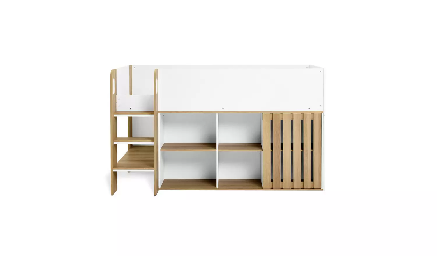 Habitat Norah Storage Mid Sleeper Bed Frame - White