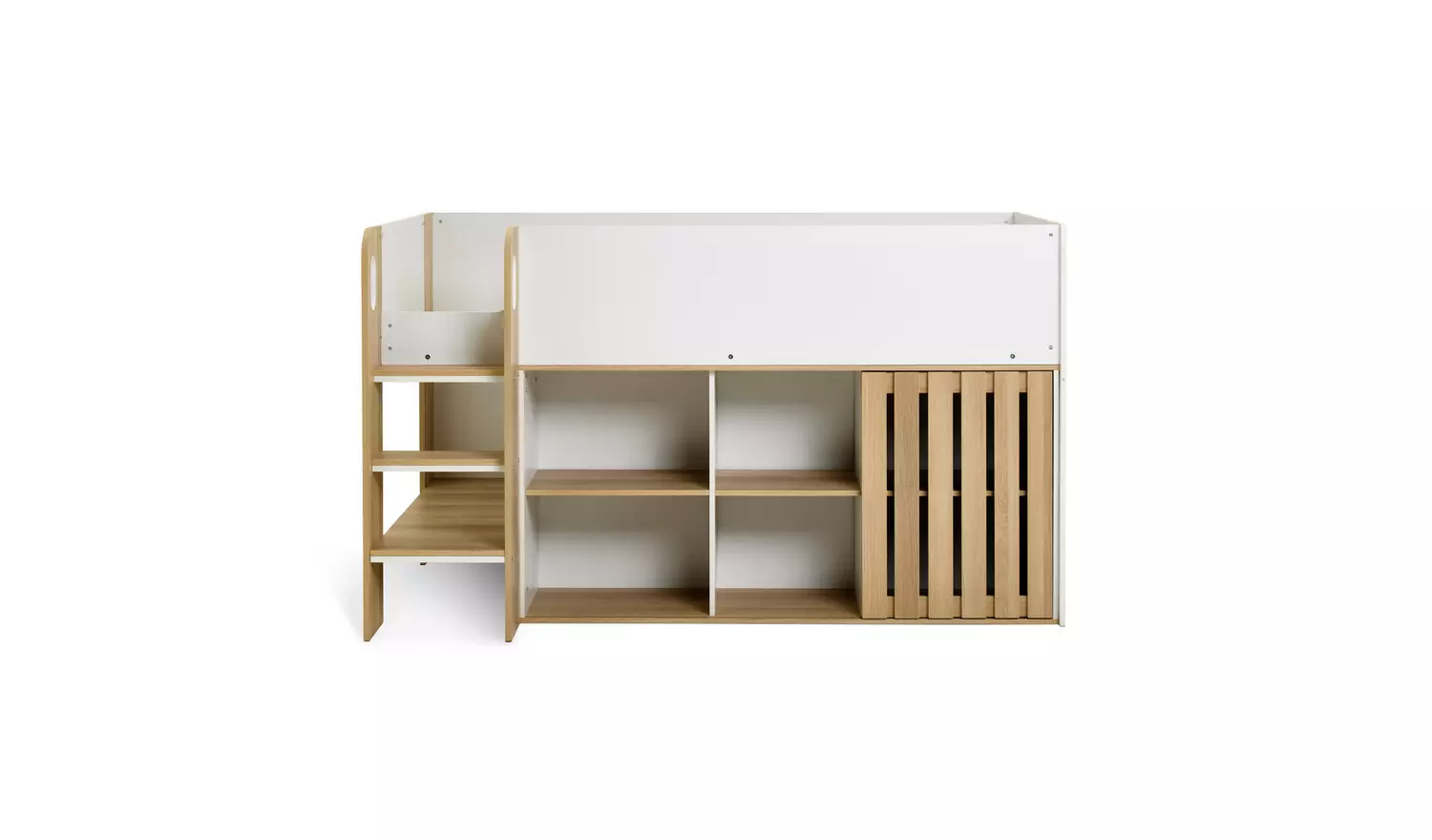 Habitat Norah Storage Mid Sleeper Bed Frame - White