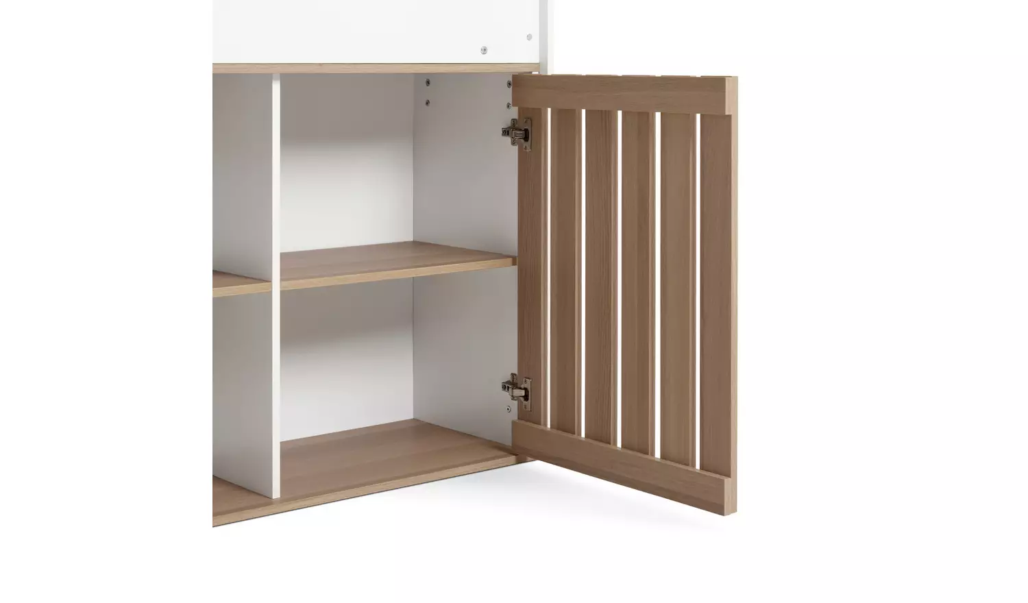 Habitat Norah Storage Mid Sleeper Bed Frame - White