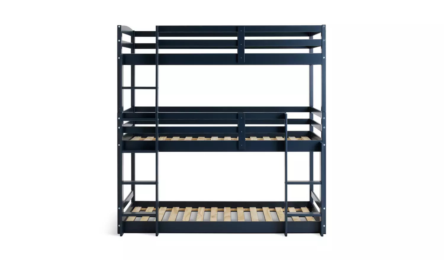 Argos Home Josie Single Triple Bunk Bed - Blue