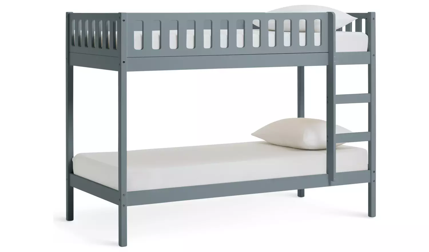 Habitat Ronnie Bunk Bed and 2 Mattresses - Duck Egg Blue