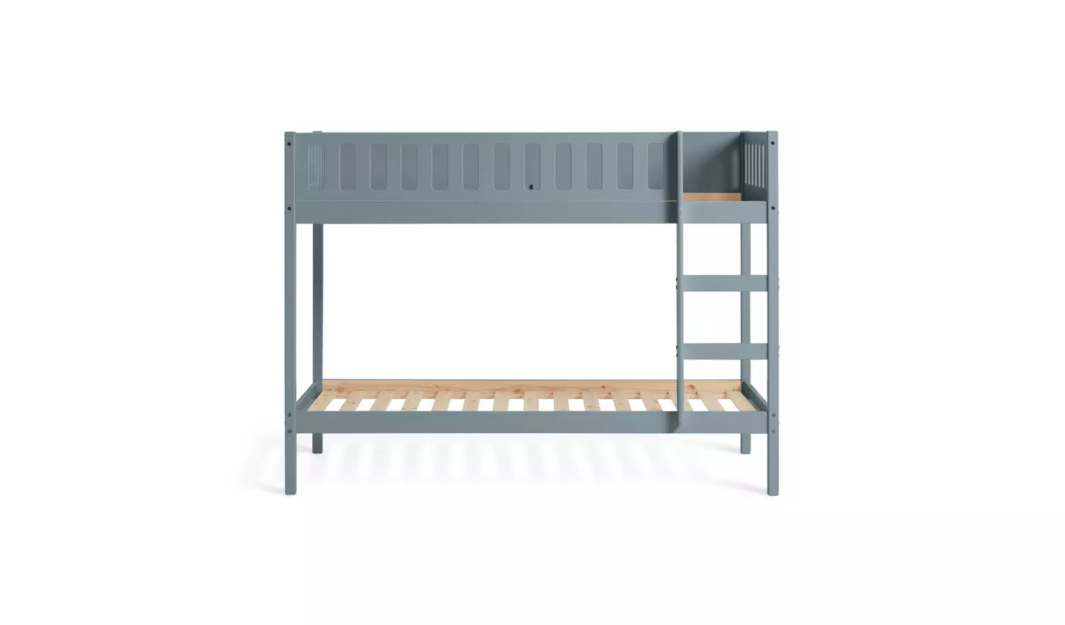 Habitat Ronnie Bunk Bed and 2 Mattresses - Duck Egg Blue