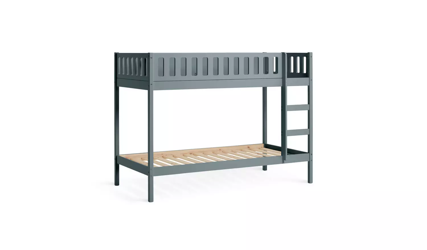 Habitat Ronnie Bunk Bed and 2 Mattresses - Duck Egg Blue