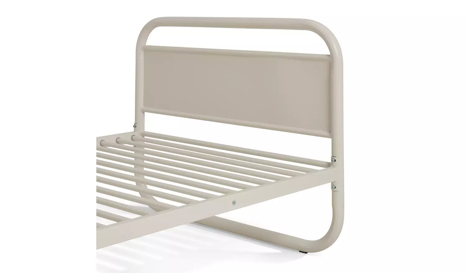 Habitat Kids Rory Curved Single Metal Bed Frame - Light Grey