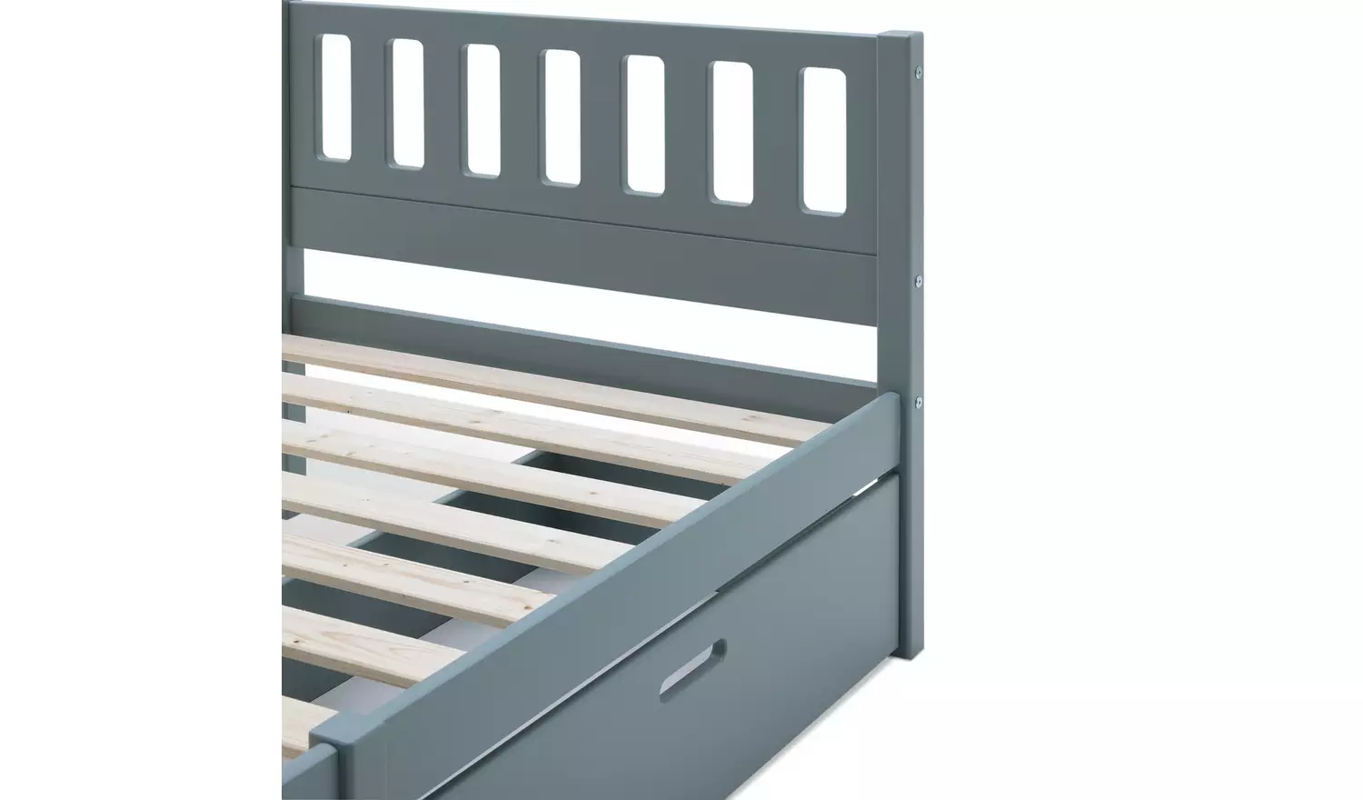 Habitat Ronnie Single Bed Frame and Drawer - Duck Egg Blue