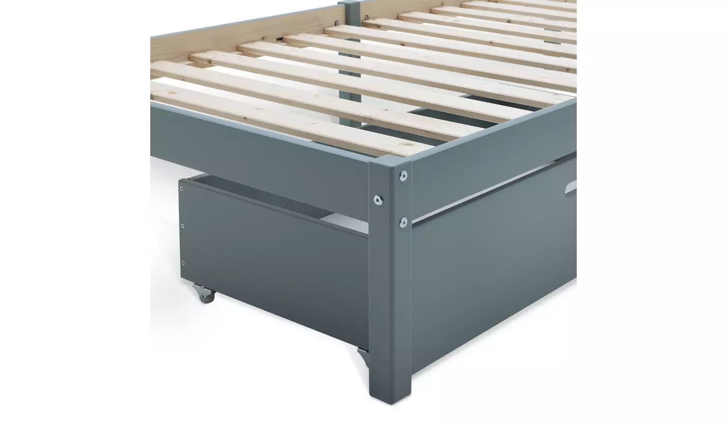 Habitat Ronnie Single Bed Frame and Drawer - Duck Egg Blue