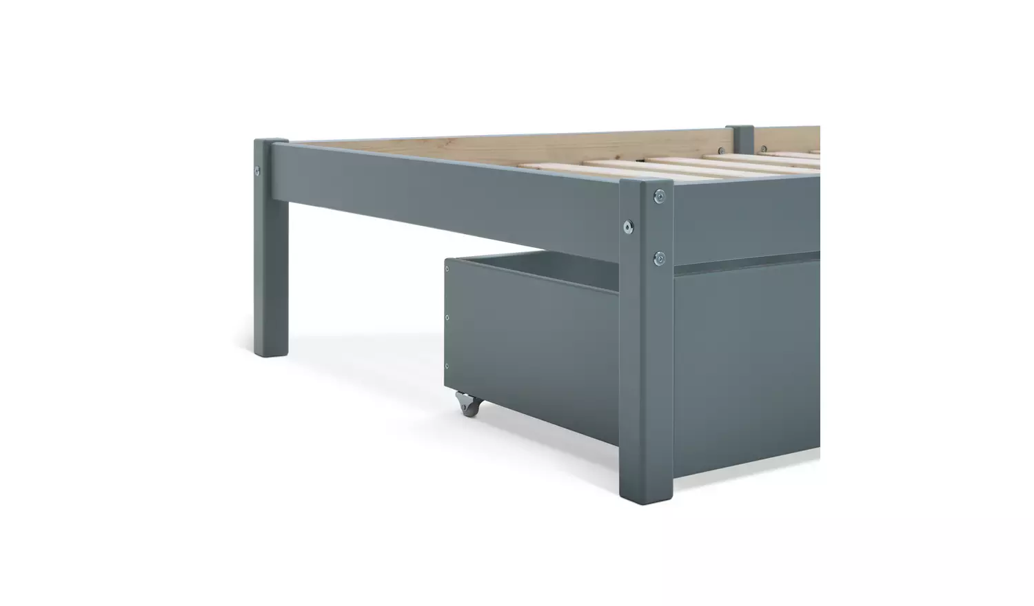 Habitat Ronnie Single Bed Frame and Drawer - Duck Egg Blue