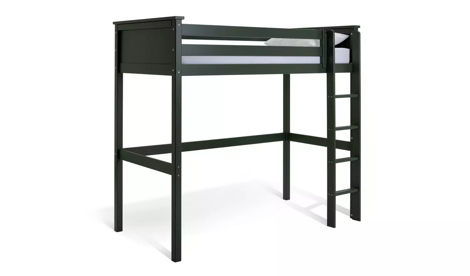 Habitat Brooklyn High Sleeper Bed Frame - Green