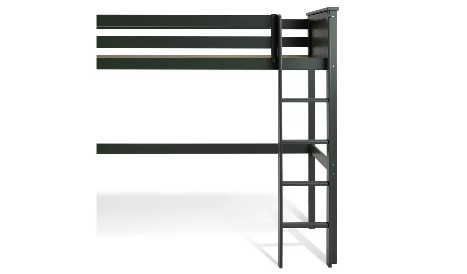 Habitat Brooklyn High Sleeper Bed Frame - Green