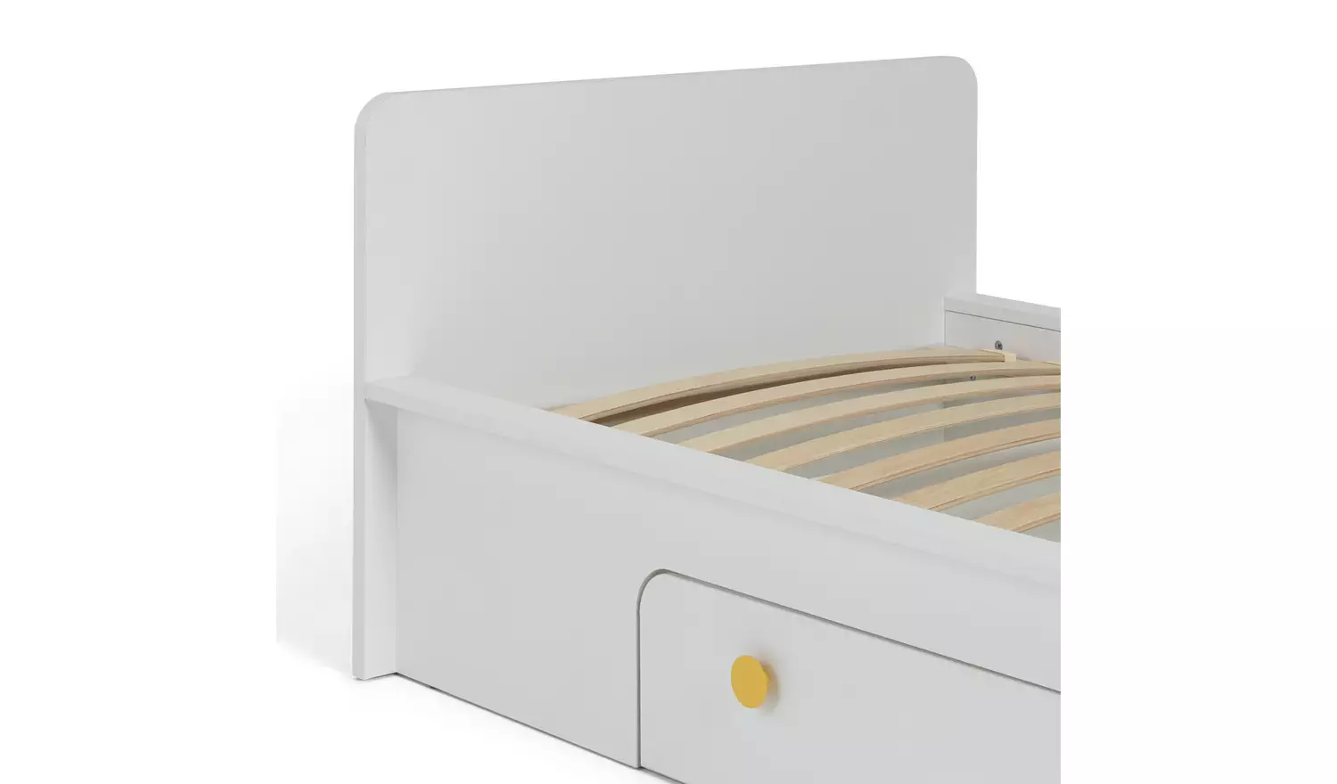 Habitat Rudi Single Storage Bed Frame - White