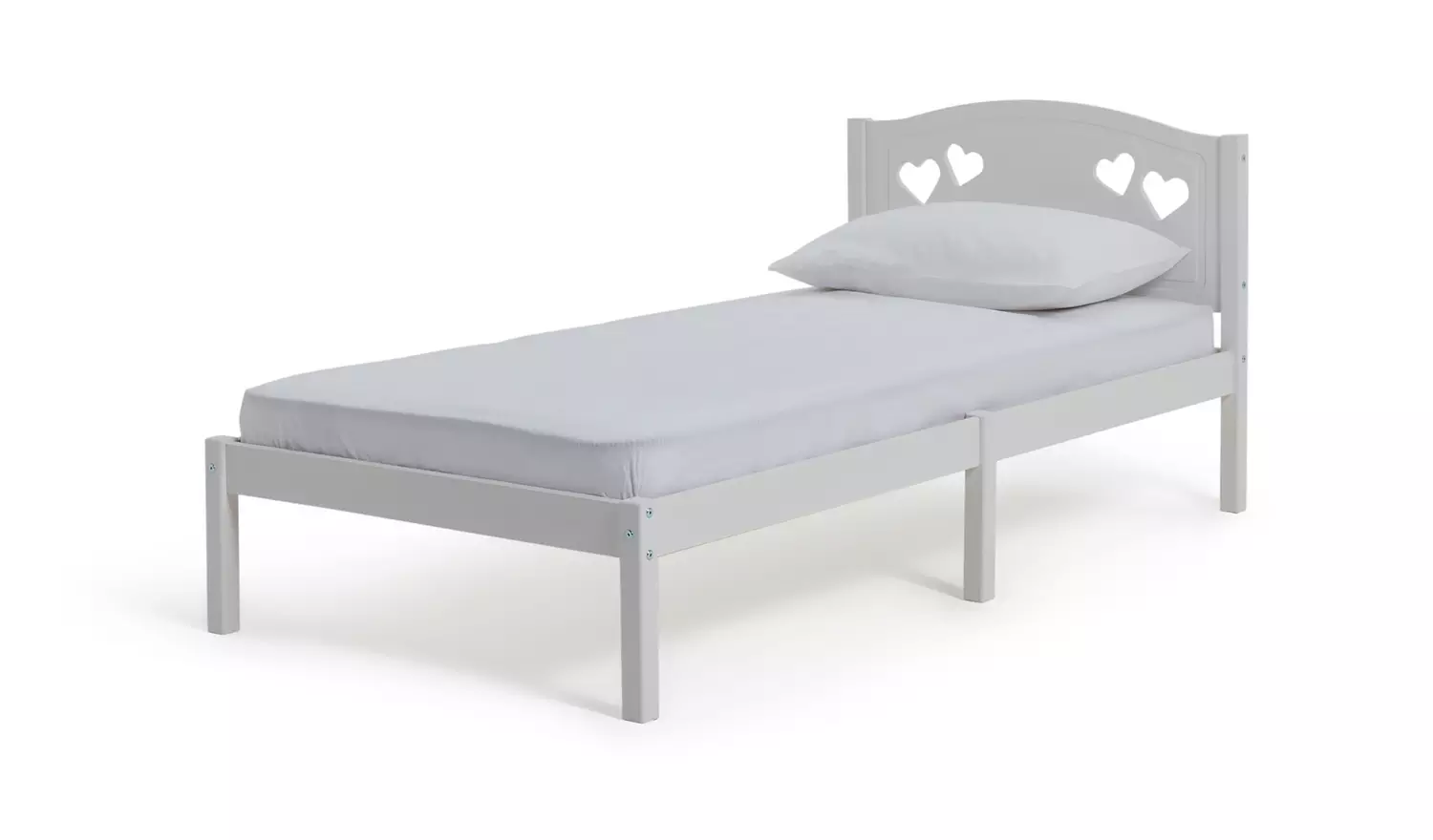 Argos Home Mia Single Bed Frame - White