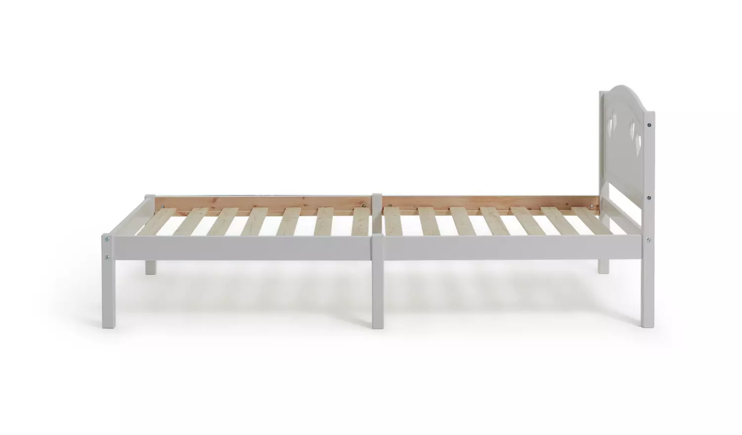 Argos Home Mia Single Bed Frame - White