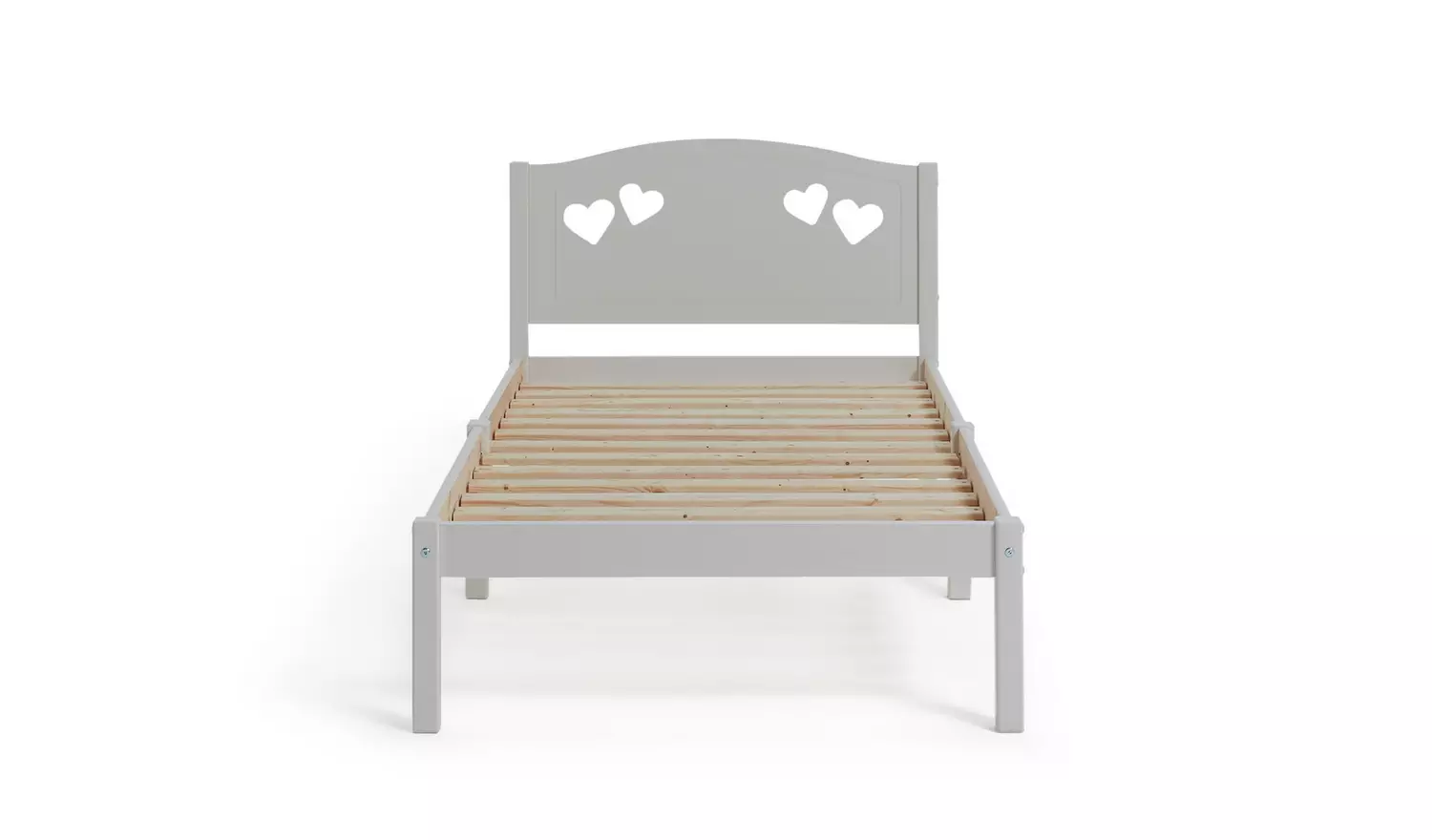 Argos Home Mia Single Bed Frame - White