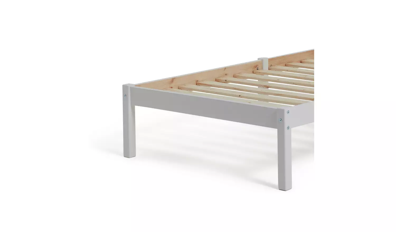 Argos Home Mia Single Bed Frame - White