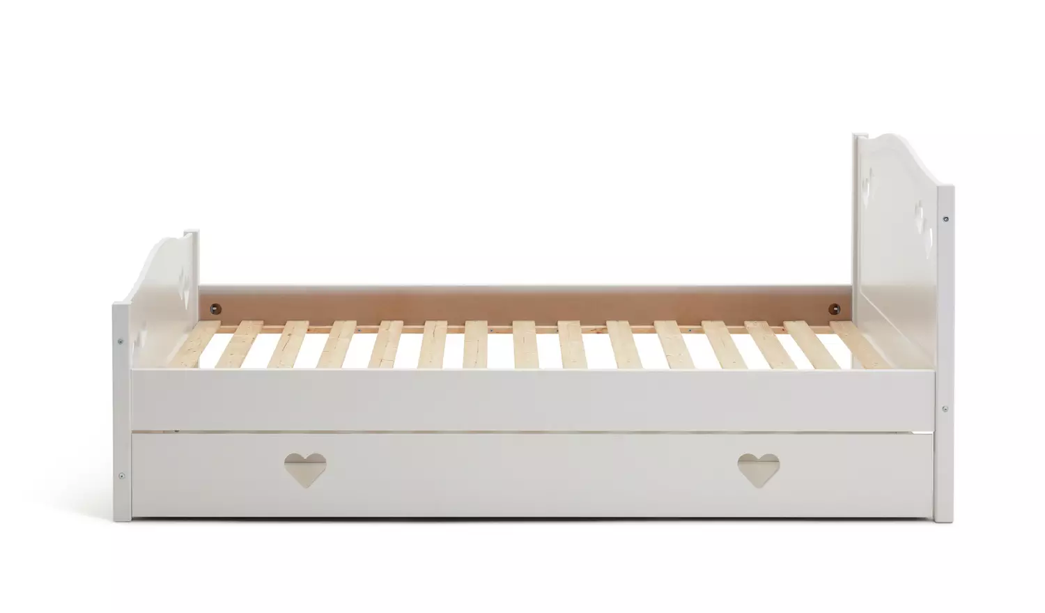 Argos Home Mia Single Bed and Mattress - White