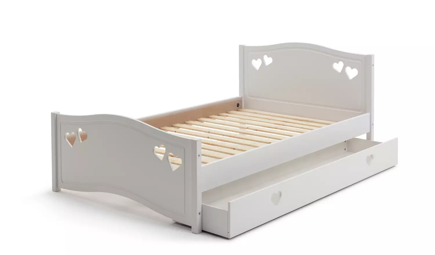 Argos Home Mia Single Bed and Mattress - White