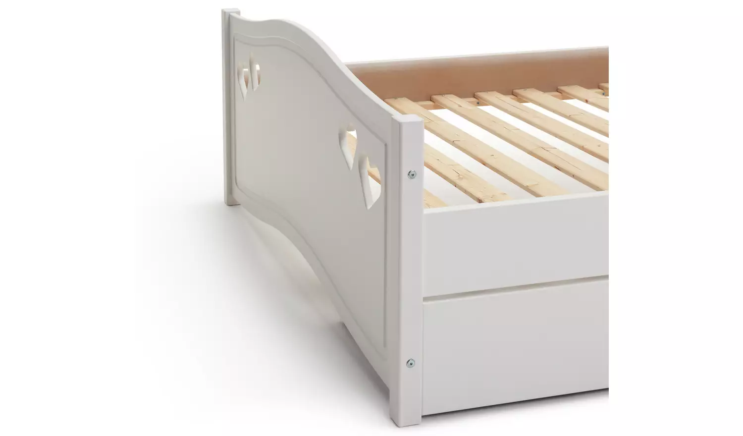 Argos Home Mia Single Bed and Mattress - White