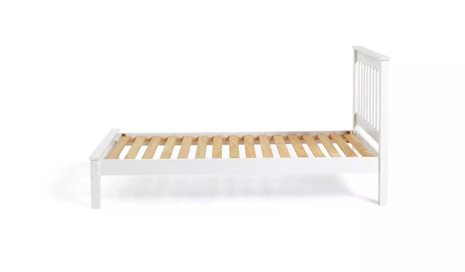 Habitat Noah Single Bed Frame and Kids Mattress - White