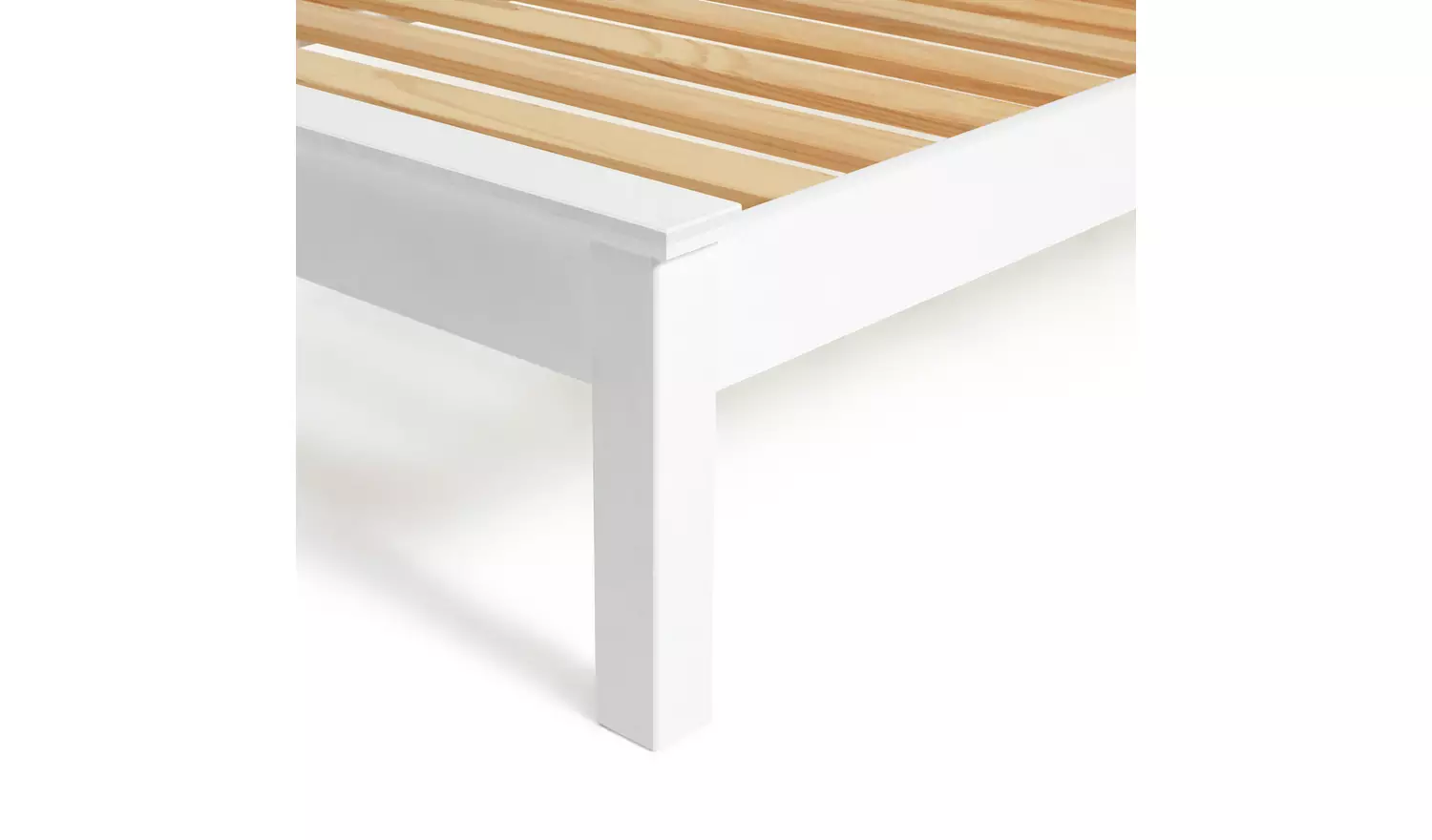 Habitat Noah Single Bed Frame and Kids Mattress - White