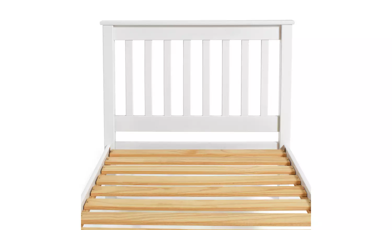 Habitat Noah Single Bed Frame and Kids Mattress - White