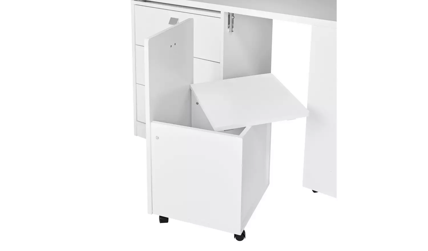 Habitat Ultimate Storage Mid Sleeper Bed Frame - White