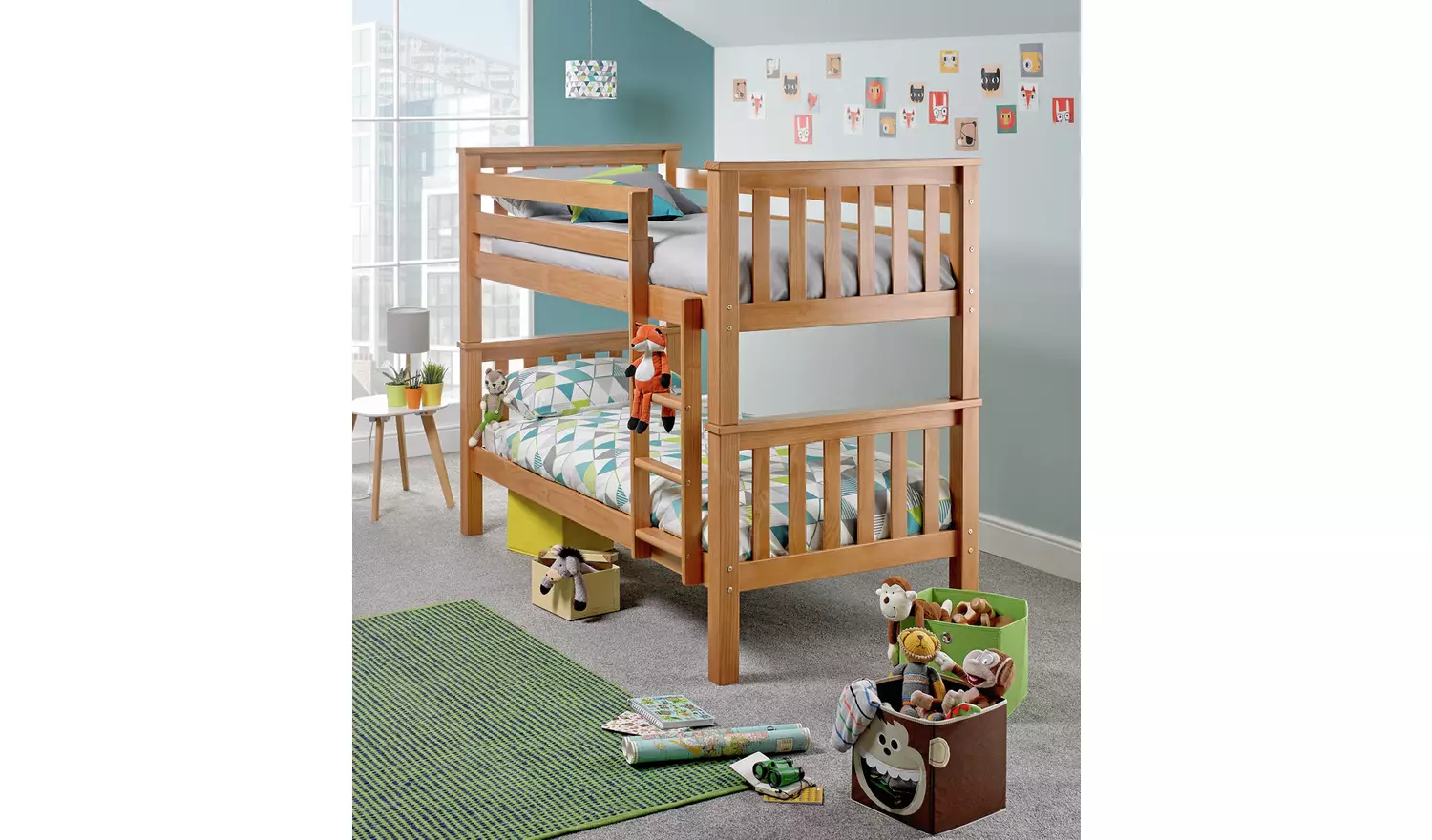 Habitat Heavy Duty Detachable Bunk Bed Frame - Pine