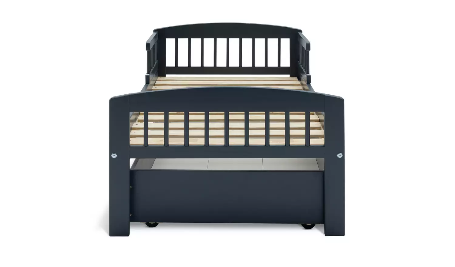 Argos Home Jesse Toddler Bed With Drawer - Ink Blue