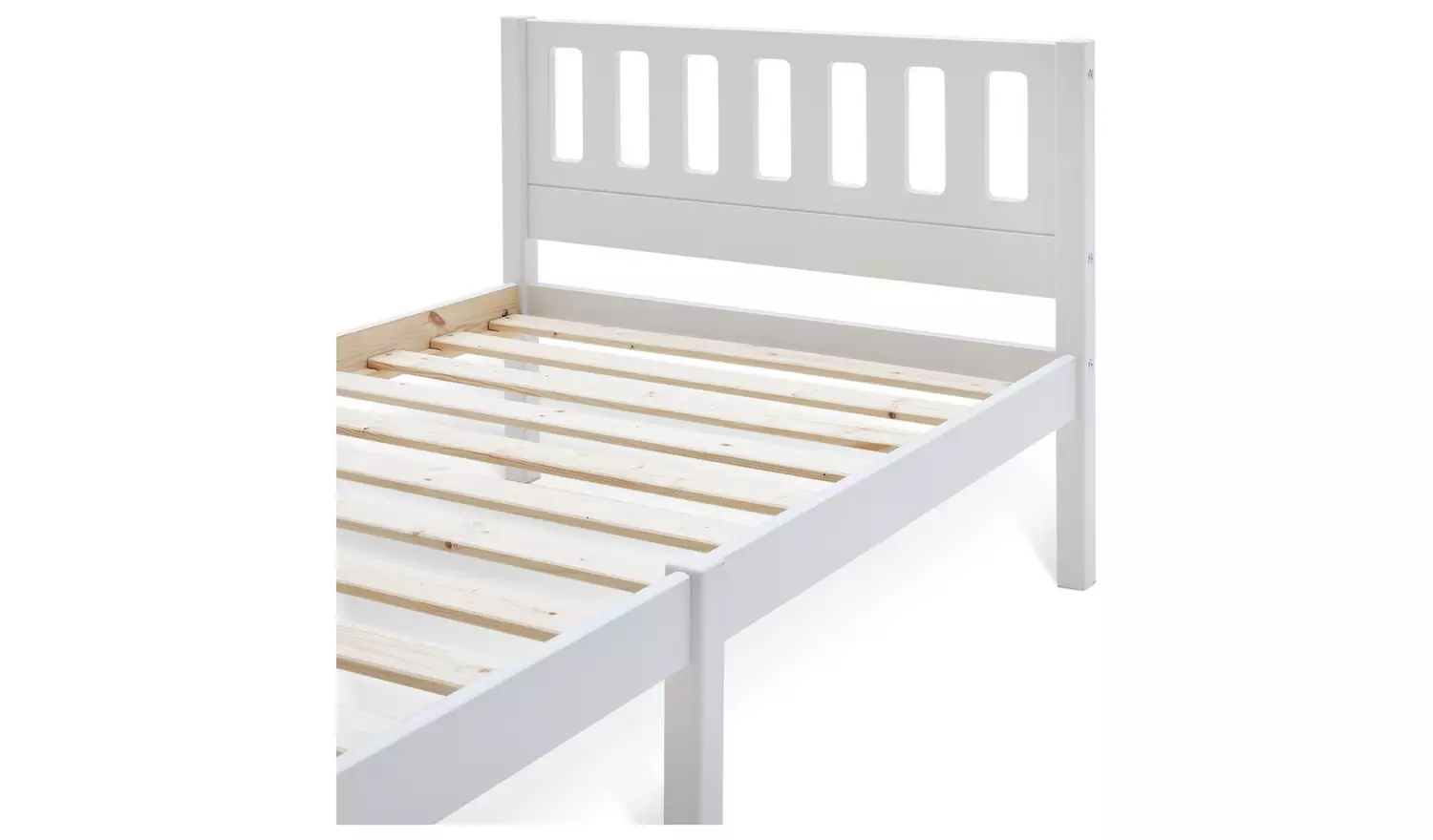 Habitat Ronnie Single Bed Frame - White
