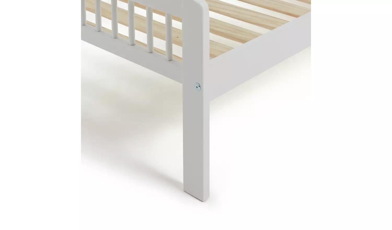 Argos Home Jesse Toddler Bed Frame - White