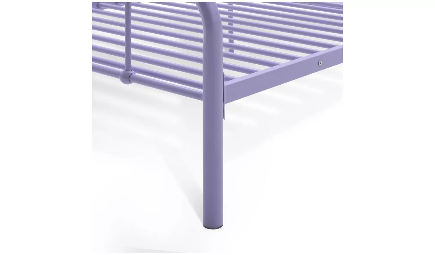 Argos Home Charlie Single Metal Bed Frame - Lilac