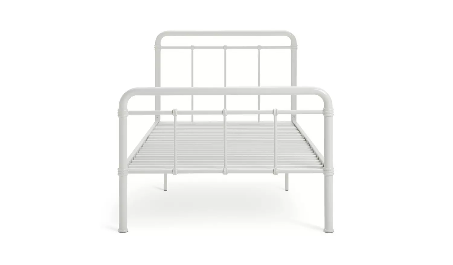 Habitat Kids Agnes Metal Single Bed Frame - White