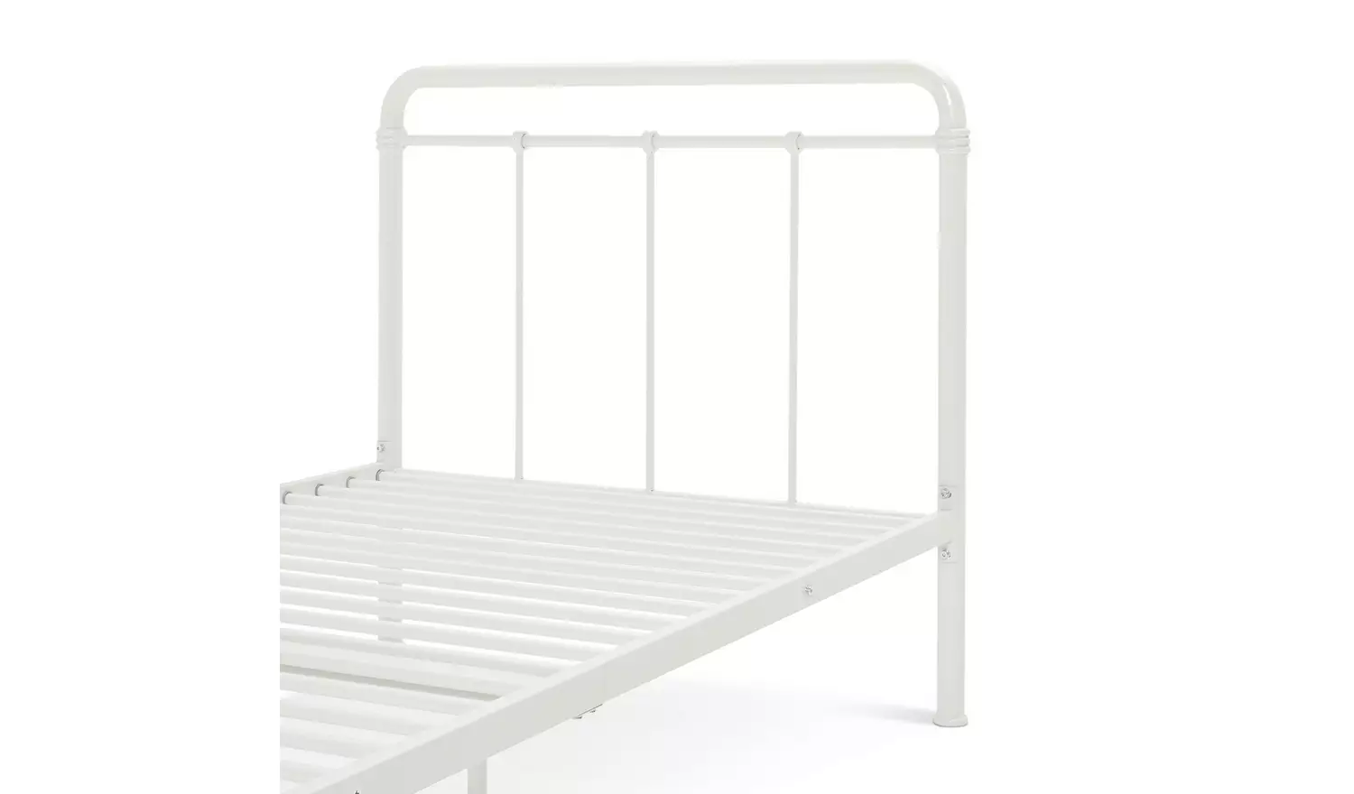 Habitat Kids Agnes Metal Single Bed Frame - White