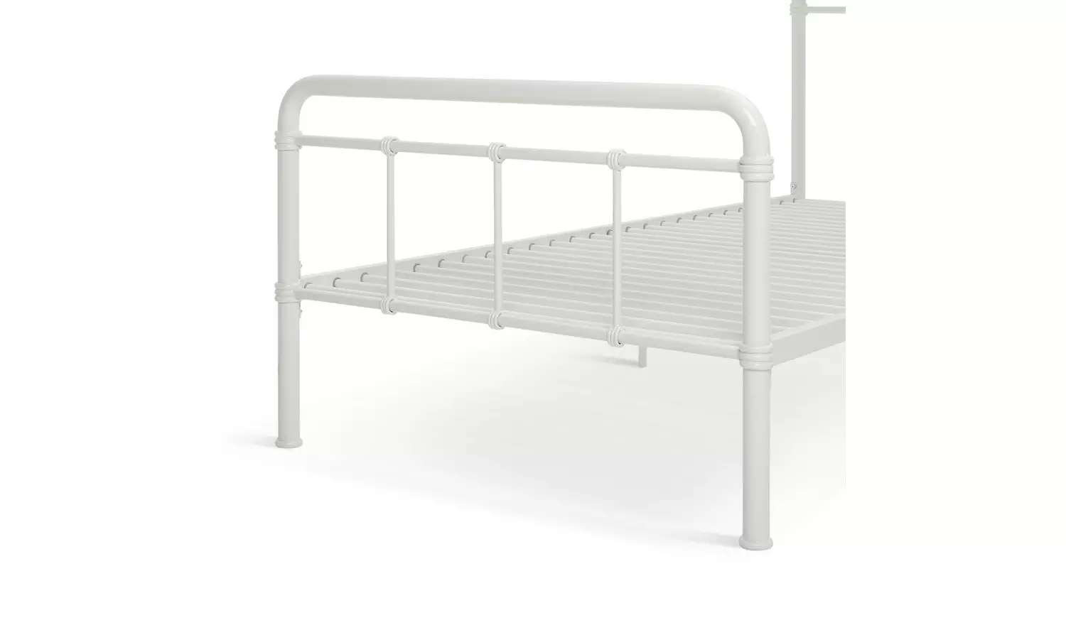 Habitat Kids Agnes Metal Single Bed Frame - White
