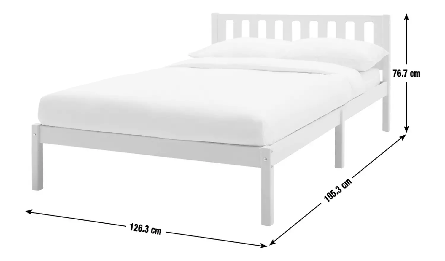 Habitat Kids Ronnie Small Double Bed - Green