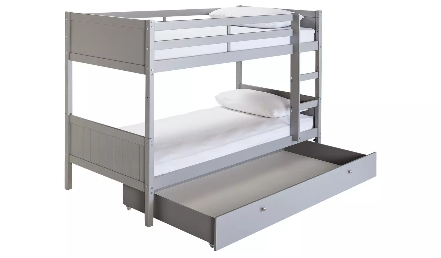 Habitat Detachable Bunk Bed Frame with Drawer - Grey