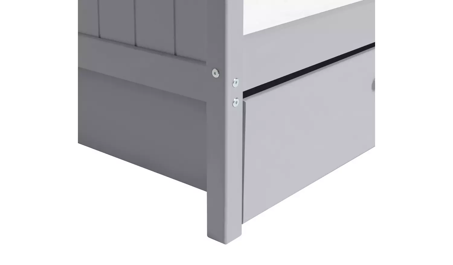 Habitat Detachable Bunk Bed Frame with Drawer - Grey