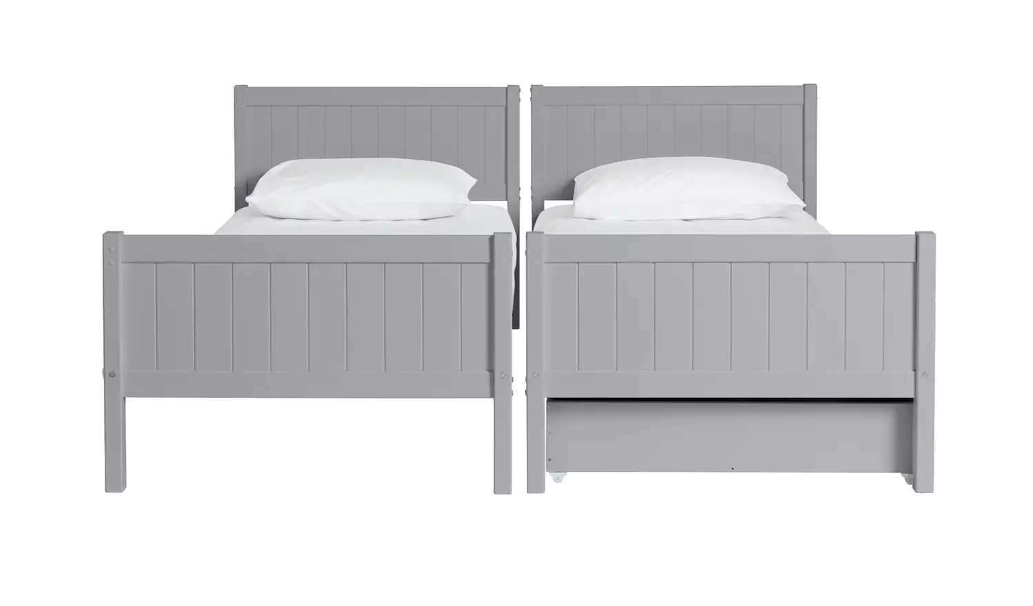 Habitat Detachable Bunk Bed Frame with Drawer - Grey