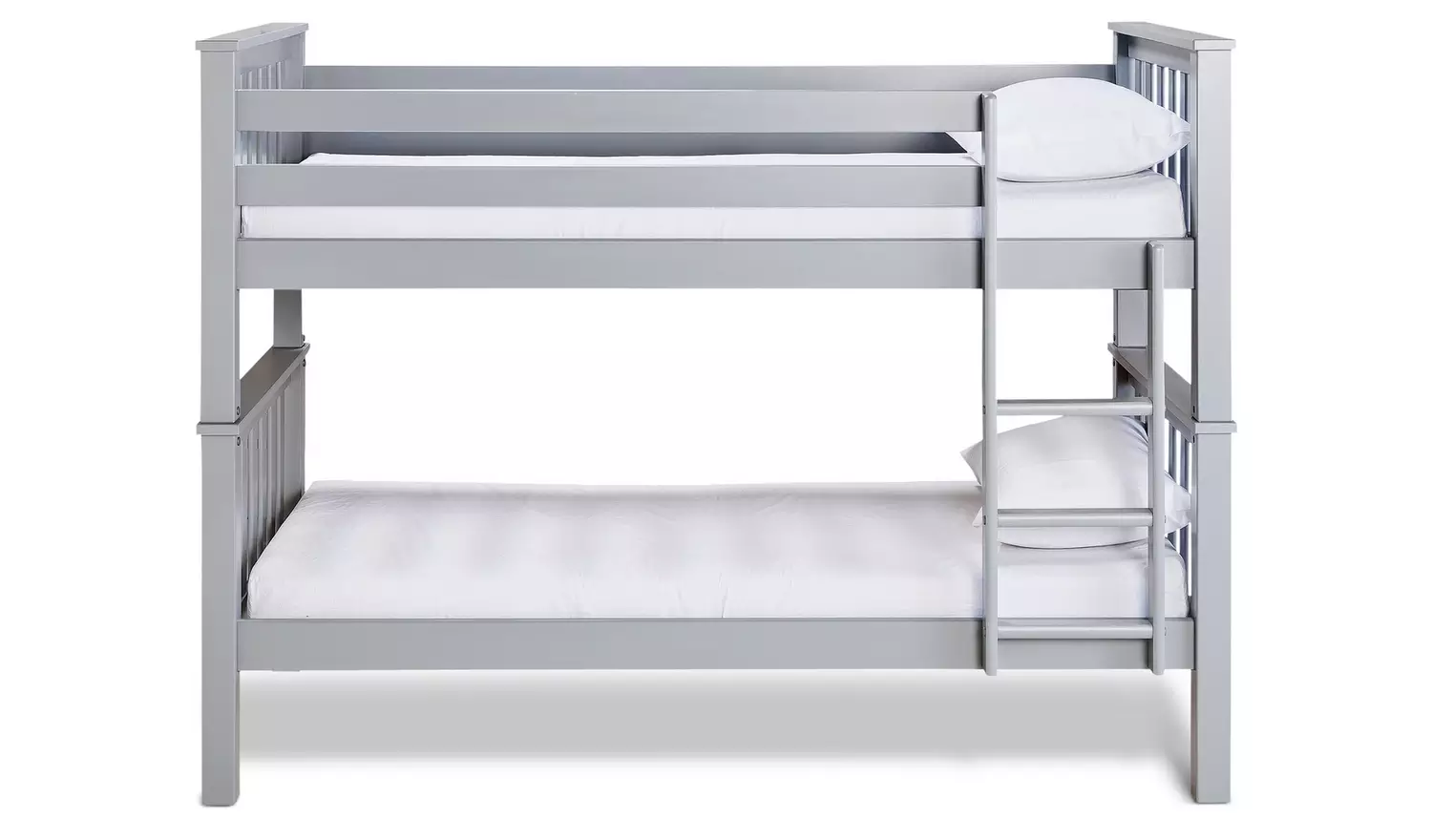 Habitat Heavy Duty Detachable Bunk and 2 Mattresses - Grey