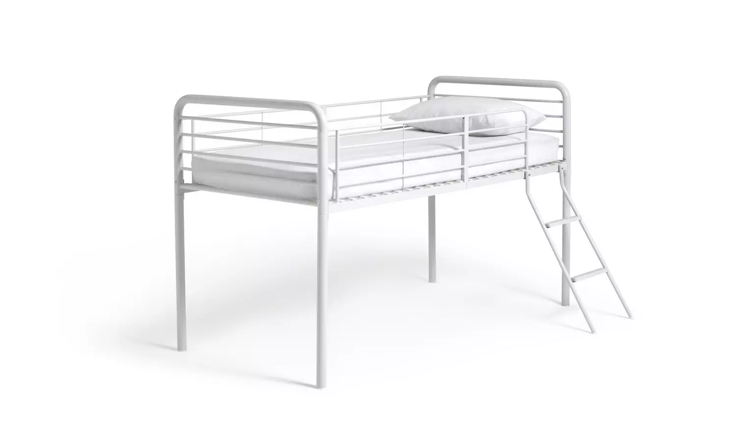 Argos Home Jo Mid Sleeper Bed Frame - White