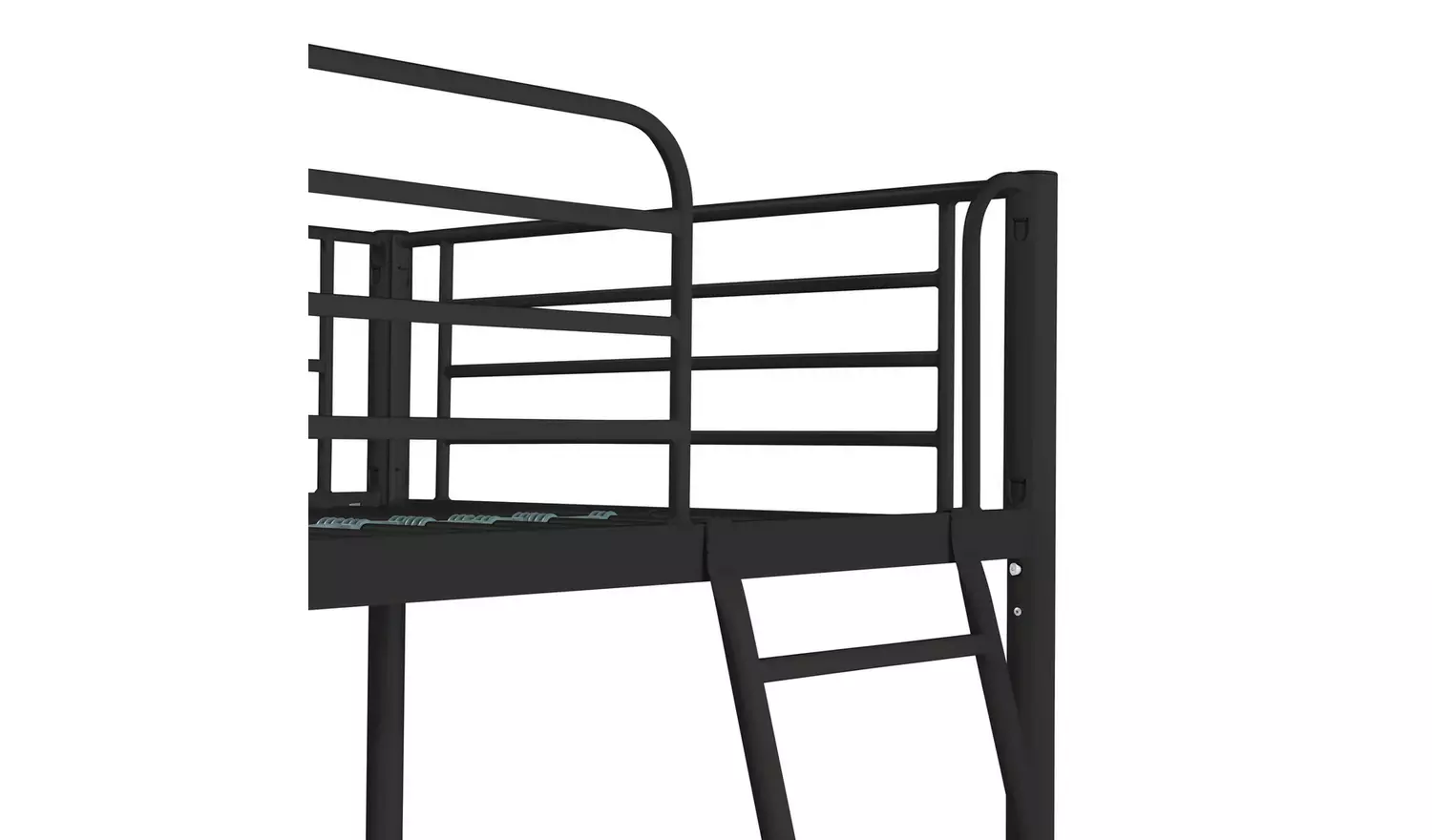 Argos Home Riley High Sleeper Metal Bed Frame - Black