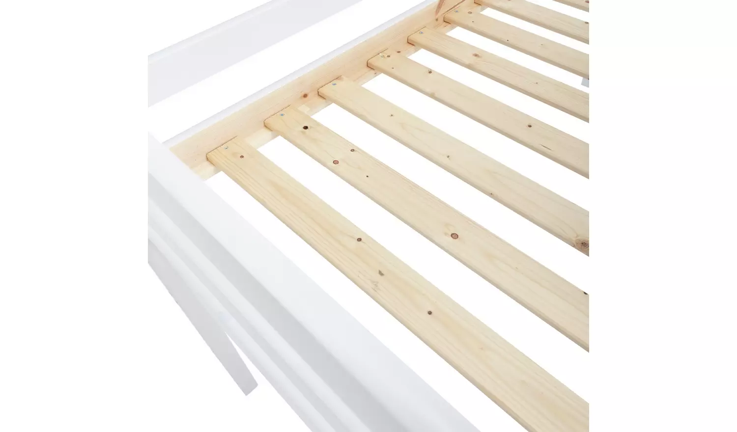 Argos Home Mia High Sleeper Bed Frame & Desk - White