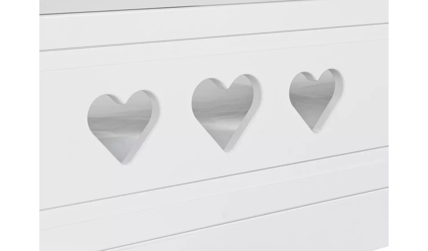 Argos Home Mia High Sleeper Bed Frame & Desk - White