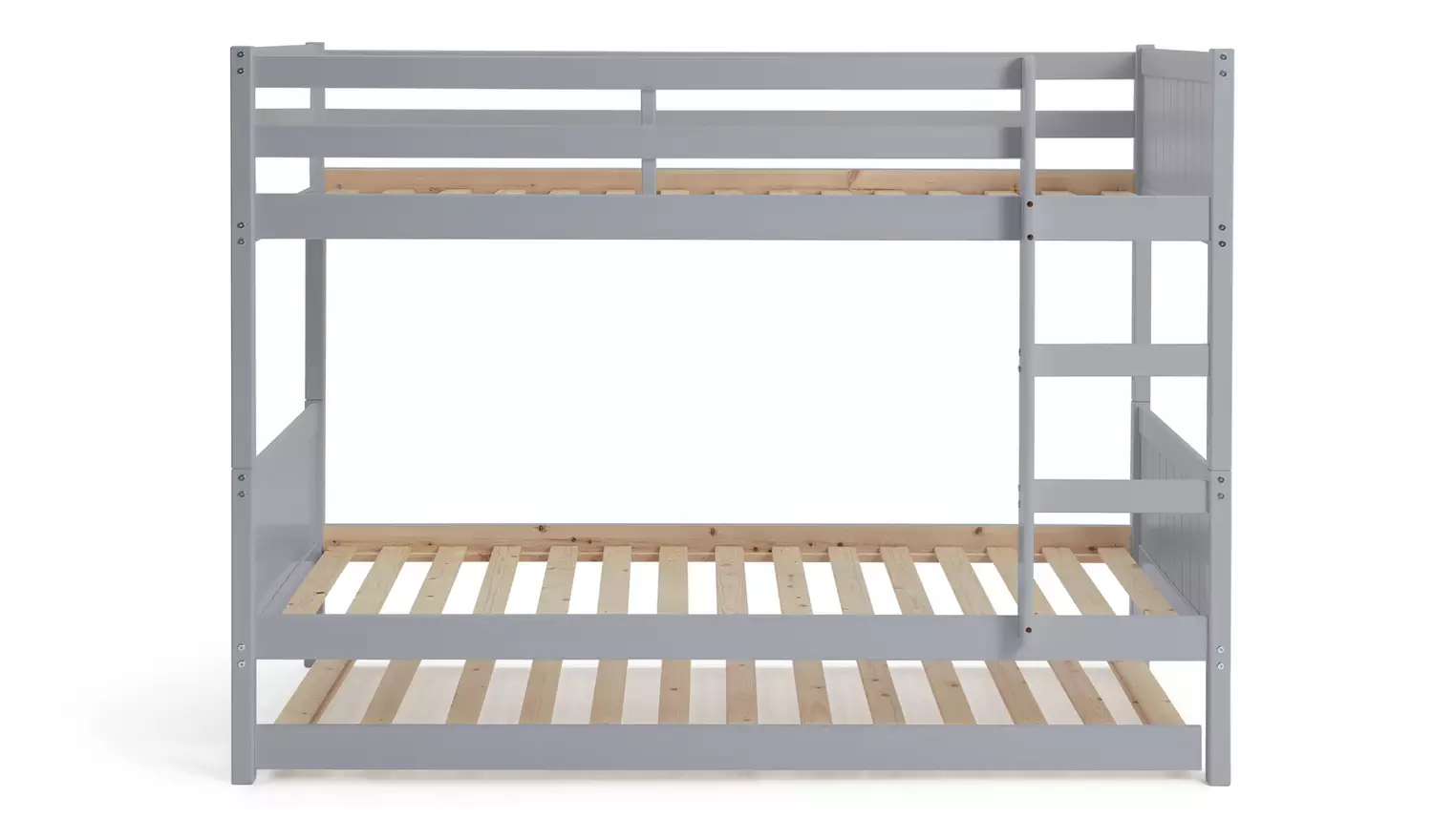 Habitat Detachable Bunk Bed Frame with Trundle - Grey